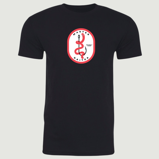 Master Baiter Worm on Hook Graphic T-Shirt