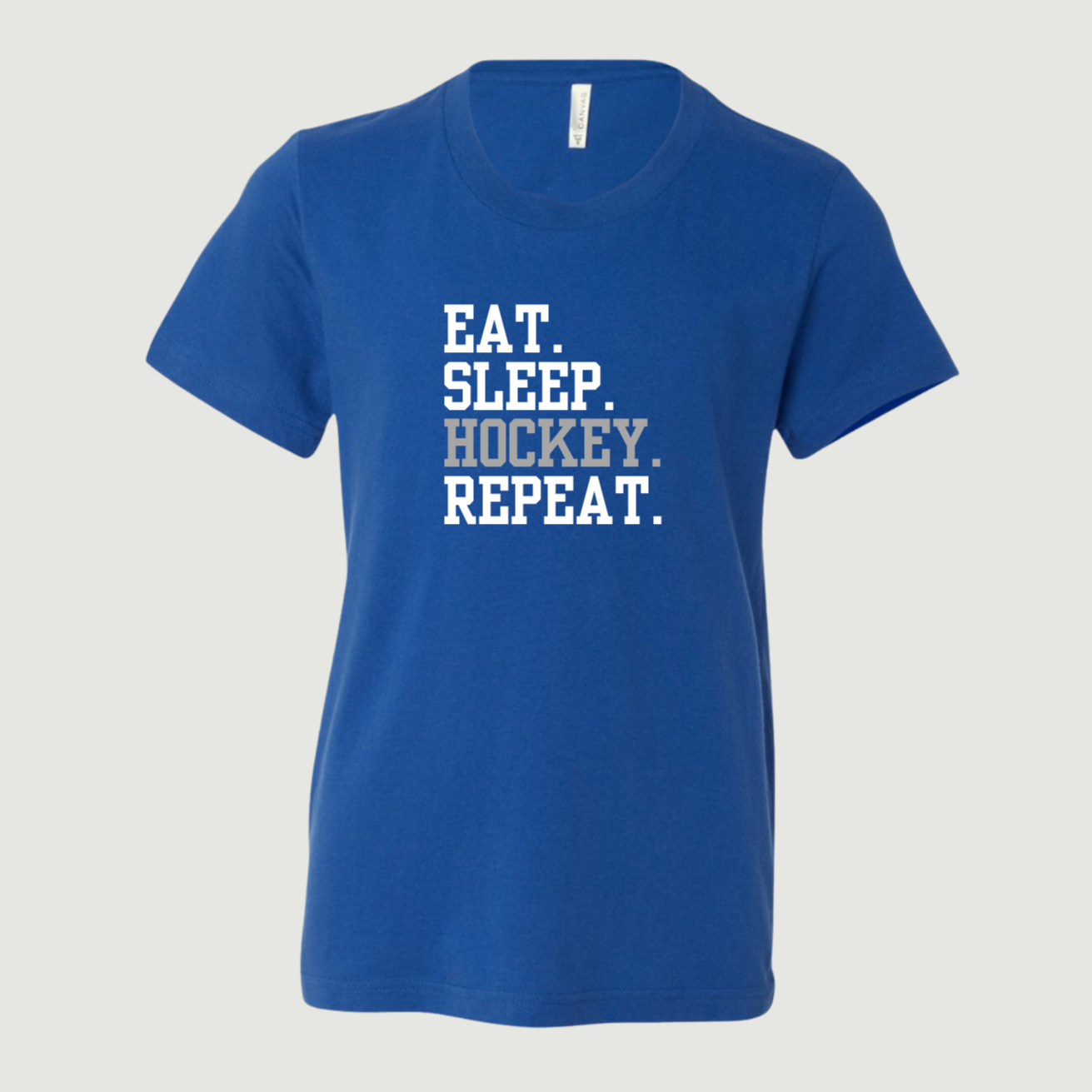 Eat. Sleep. Hockey. Repeat. Youth T-Shirt