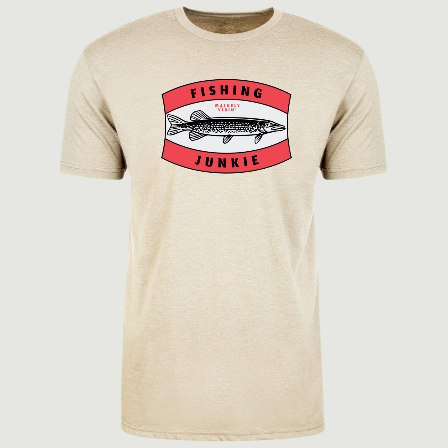 Fishing Junkie Pike Graphic T-Shirt