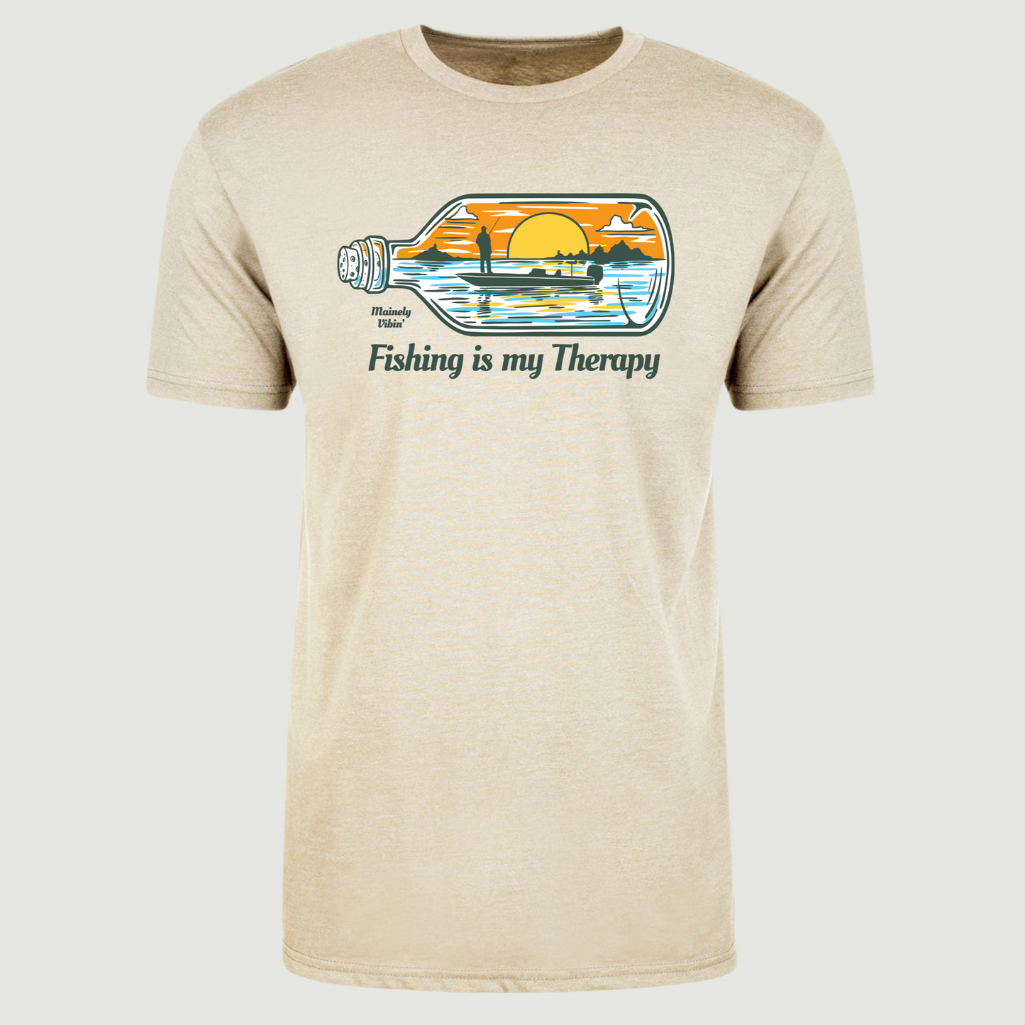 Fishing is my Therapy Graphic T-Shirt