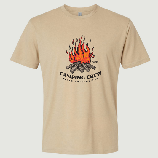 Camping Crew Fires Friends & Fun T-Shirt