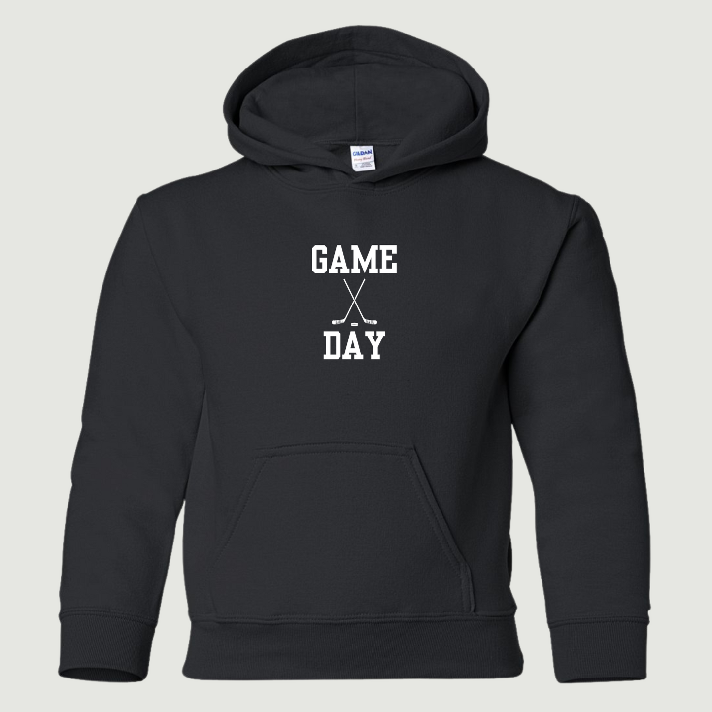 Game Day Hockey Youth Hoodie