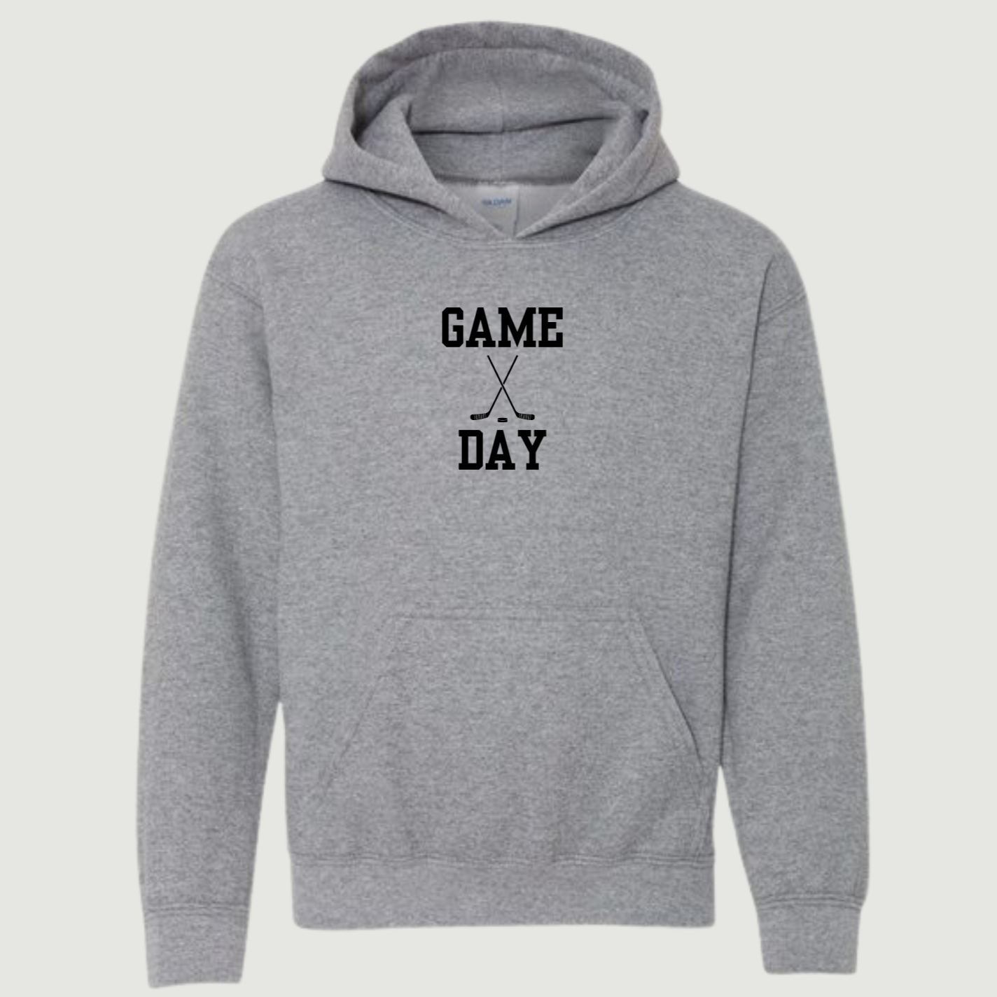 Game Day Hockey Youth Hoodie