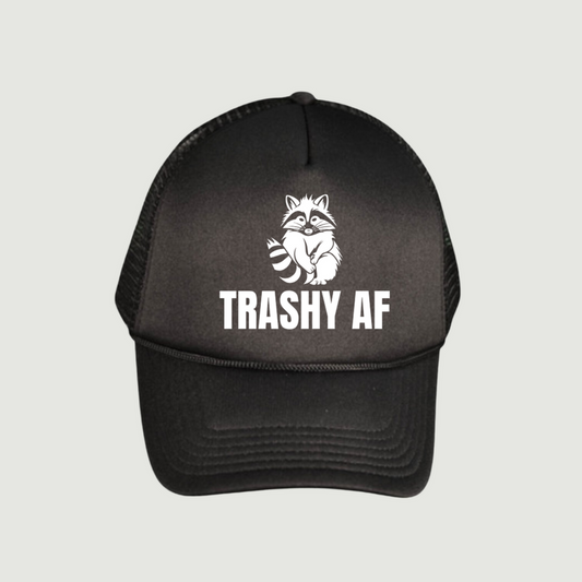 Trashy AF Raccoon Trucker Hat