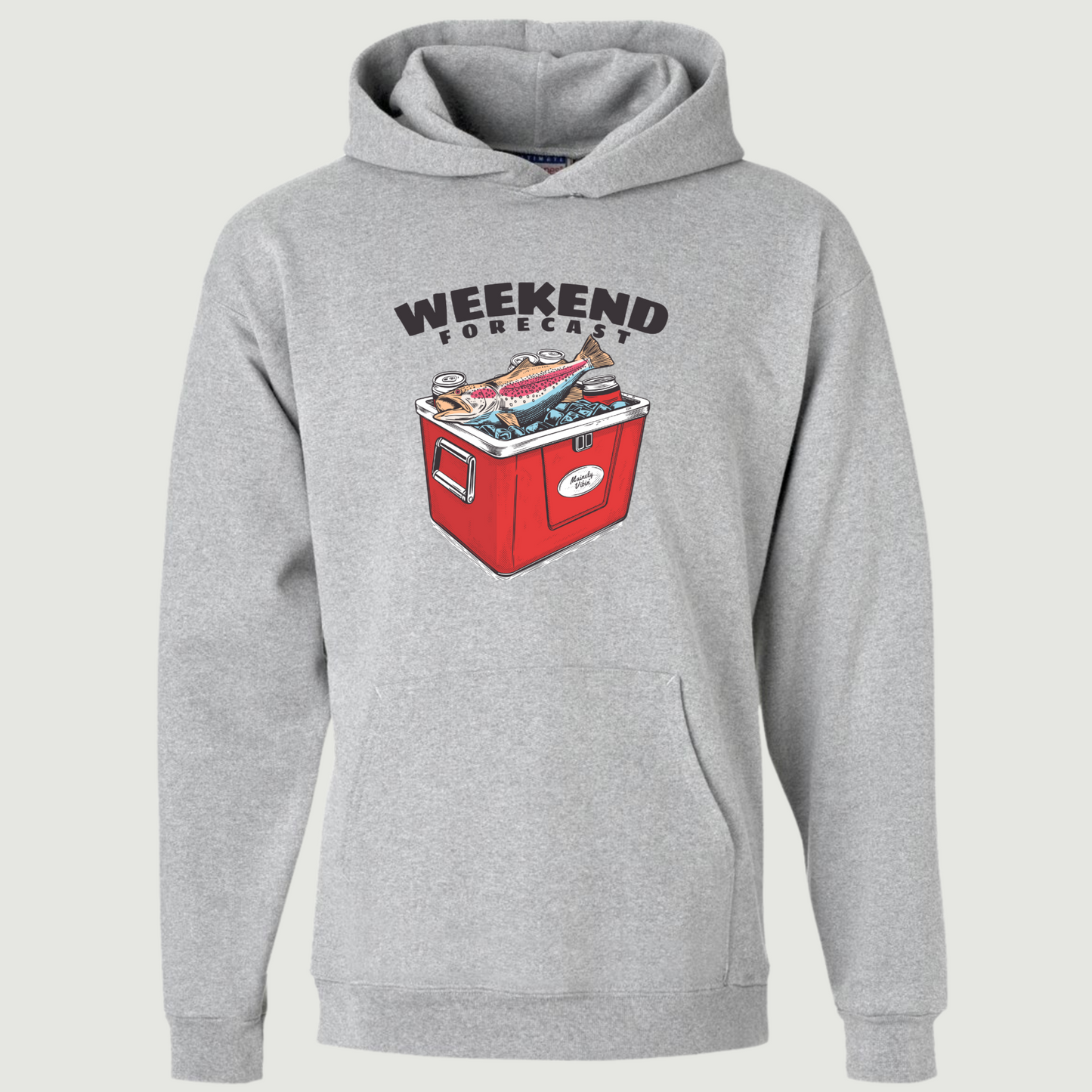 Weekend Forecast Fishing Hoodie