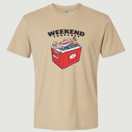 Weekend Forecast Fishing T-Shirt